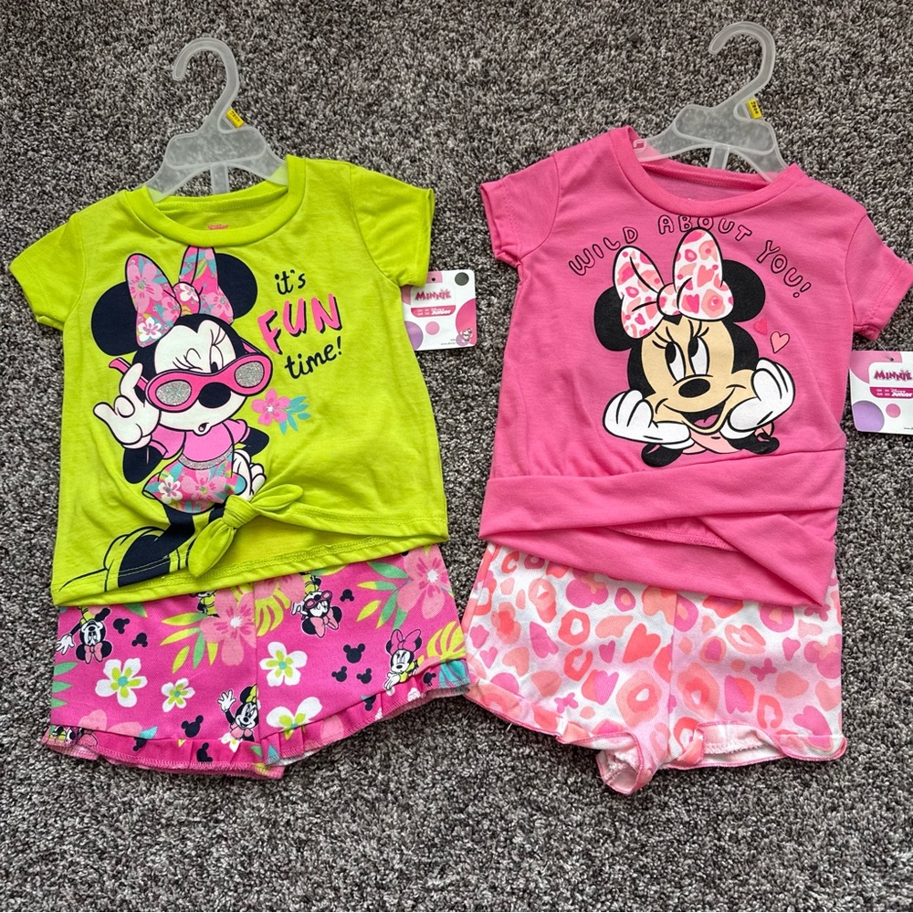 SOLD! NEW Disney Minnie Mouse 12 Month Sets
